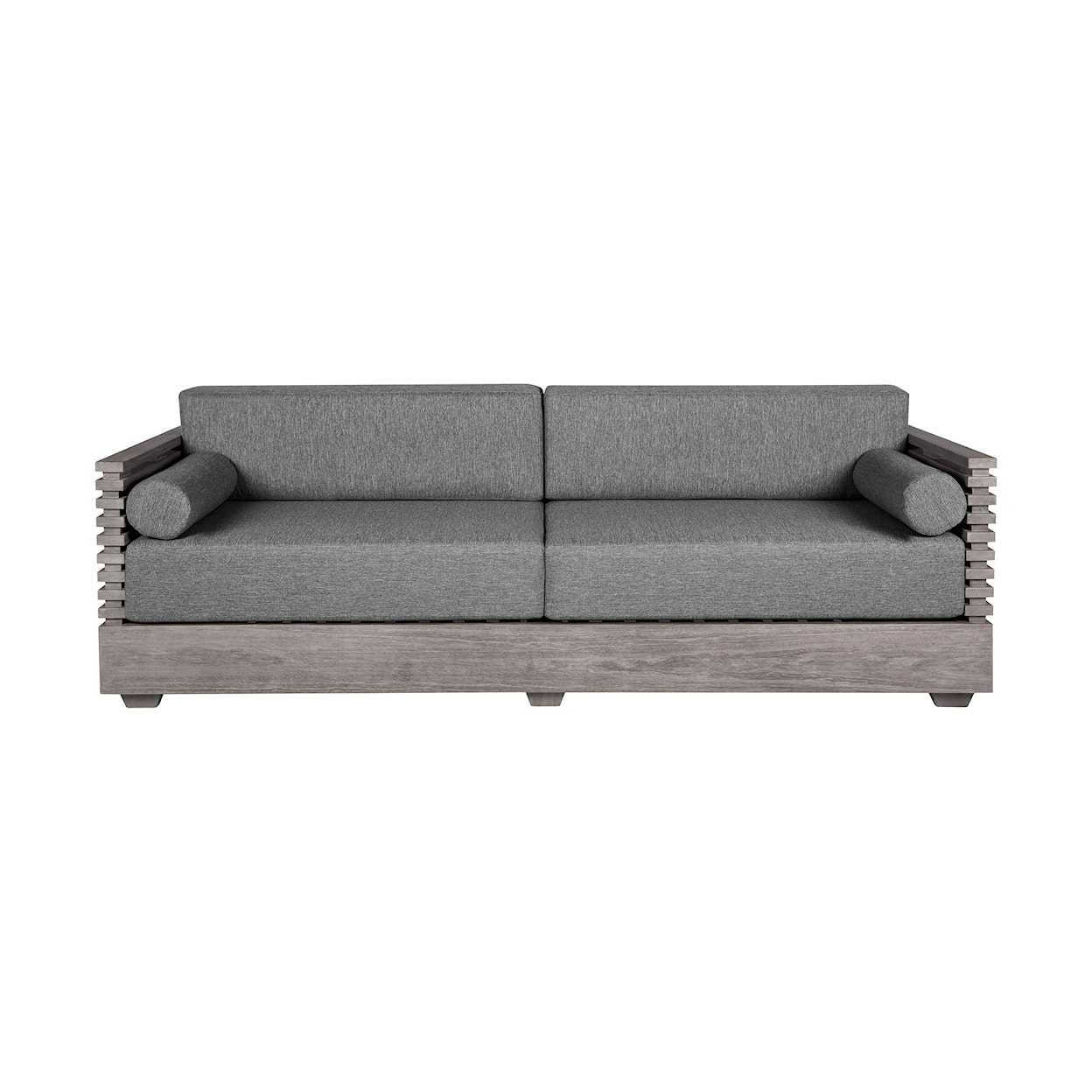 Armen Living Vivid Outdoor 2-Cushion Sofa