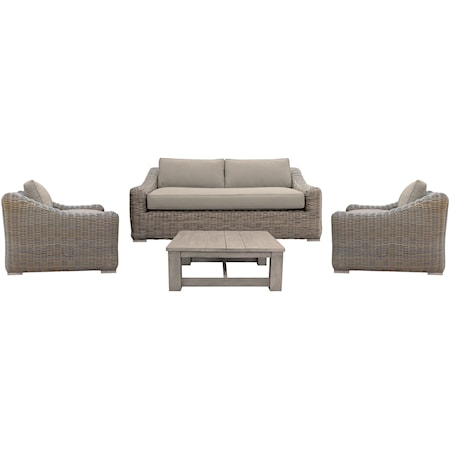 Outdoor 4PC Conversation Set