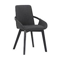 Contemporary Upholstered Arm Chair