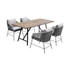 Armen Living Koala / Calica Outdoor Dining Set