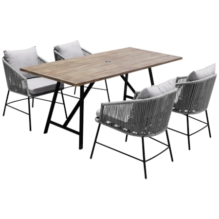 5-Piece Outdoor Dining Set