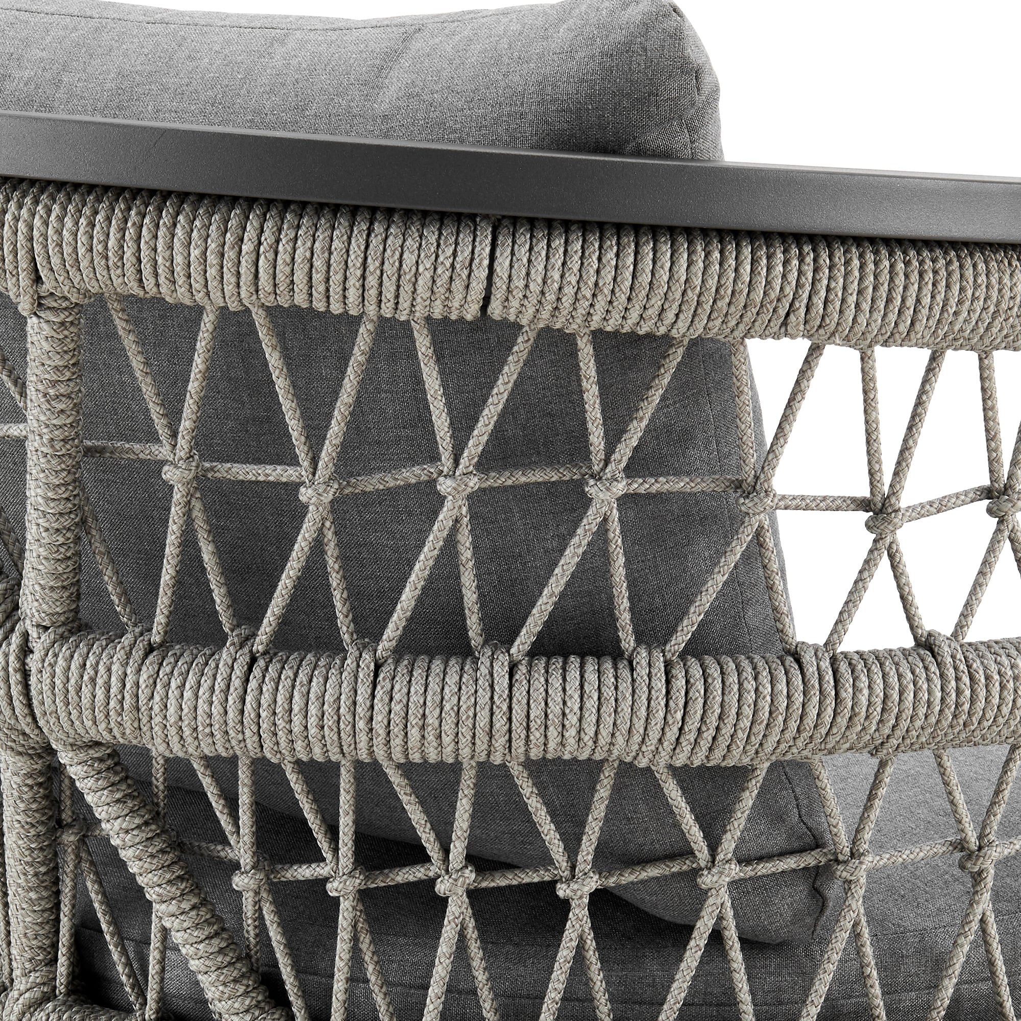 Armen Living Zella Outdoor Dining Set