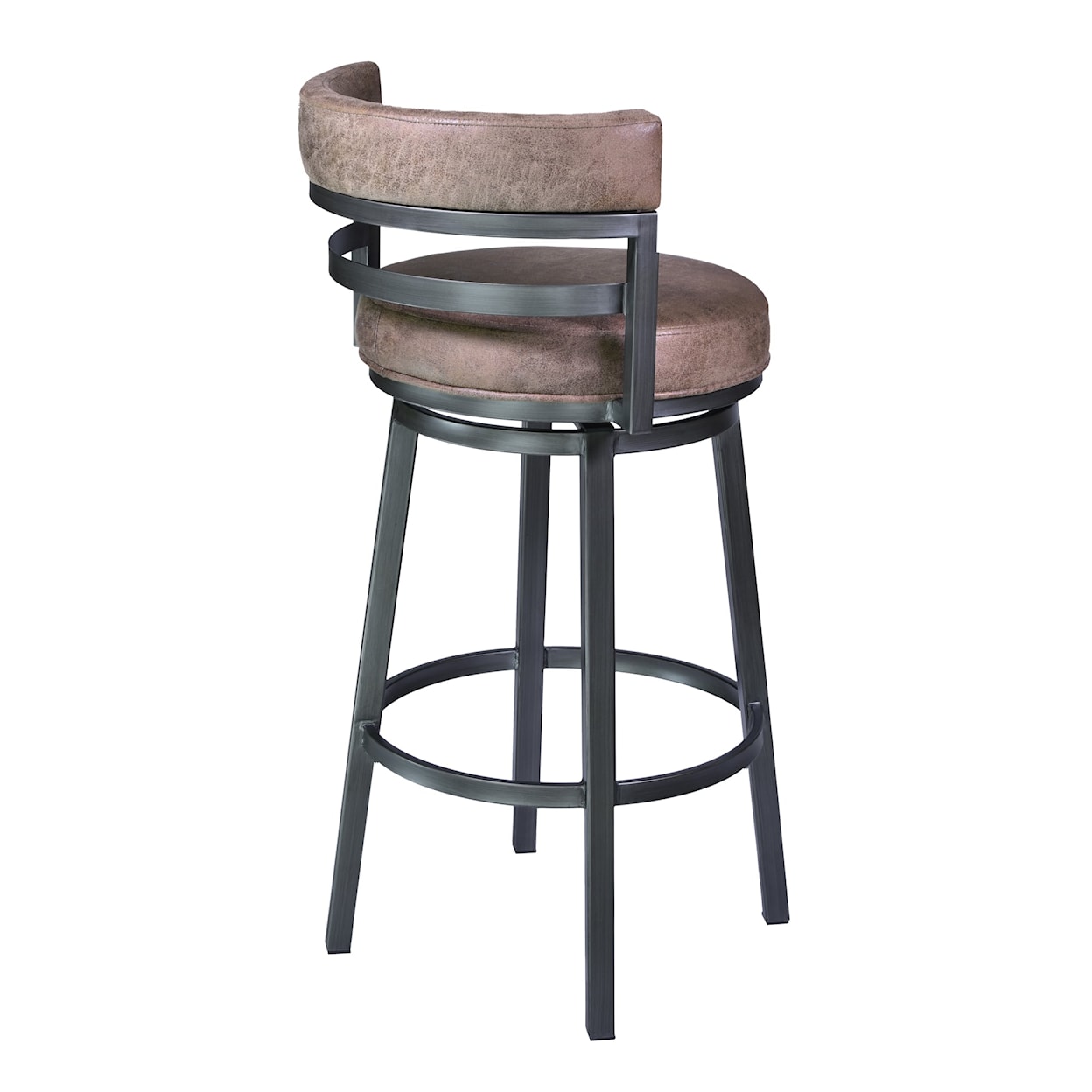 Armen Living Titana Swivel Bar Stool