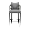 Armen Living Zella Outdoor Barstool