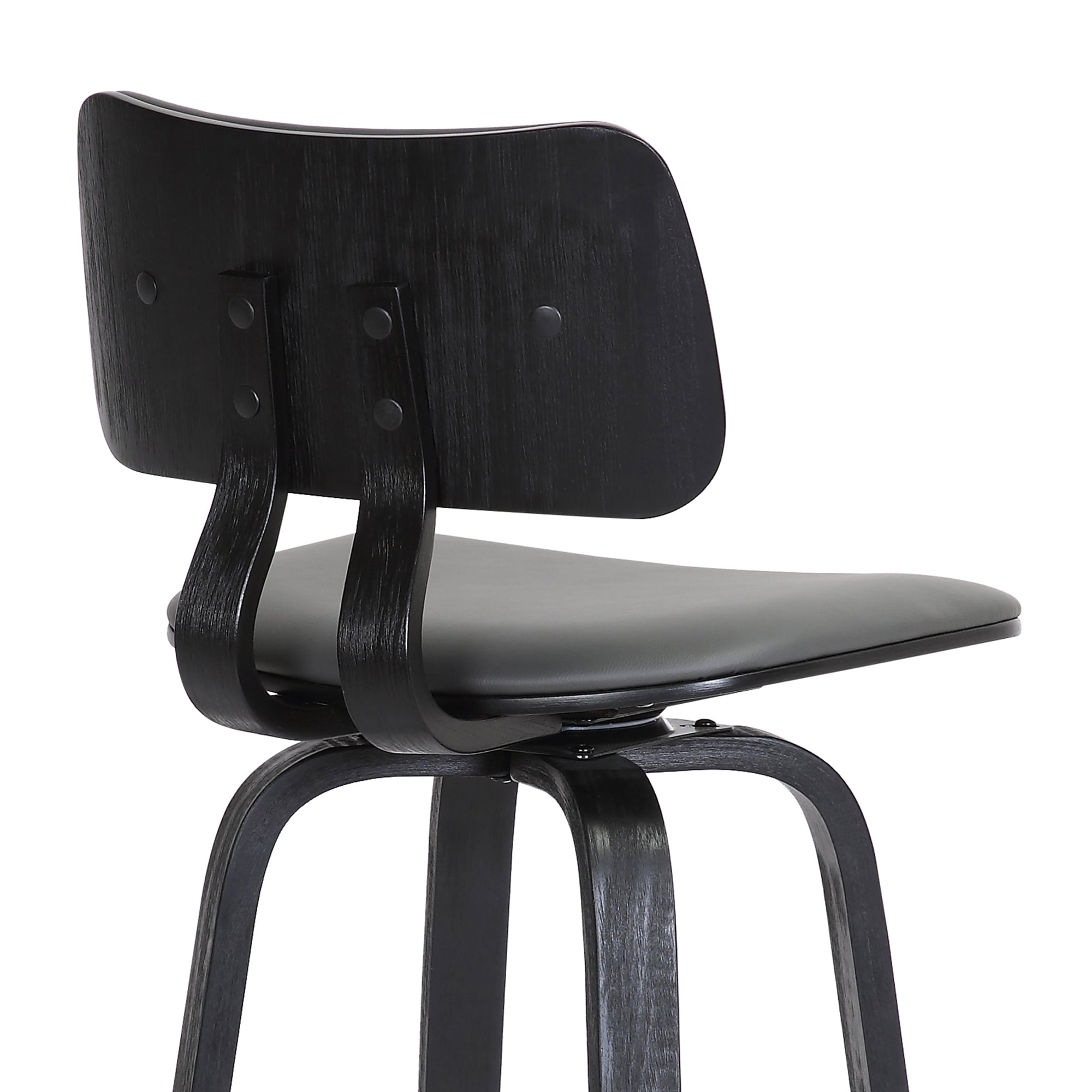 Armen Living Pico Swivel Bar Stool