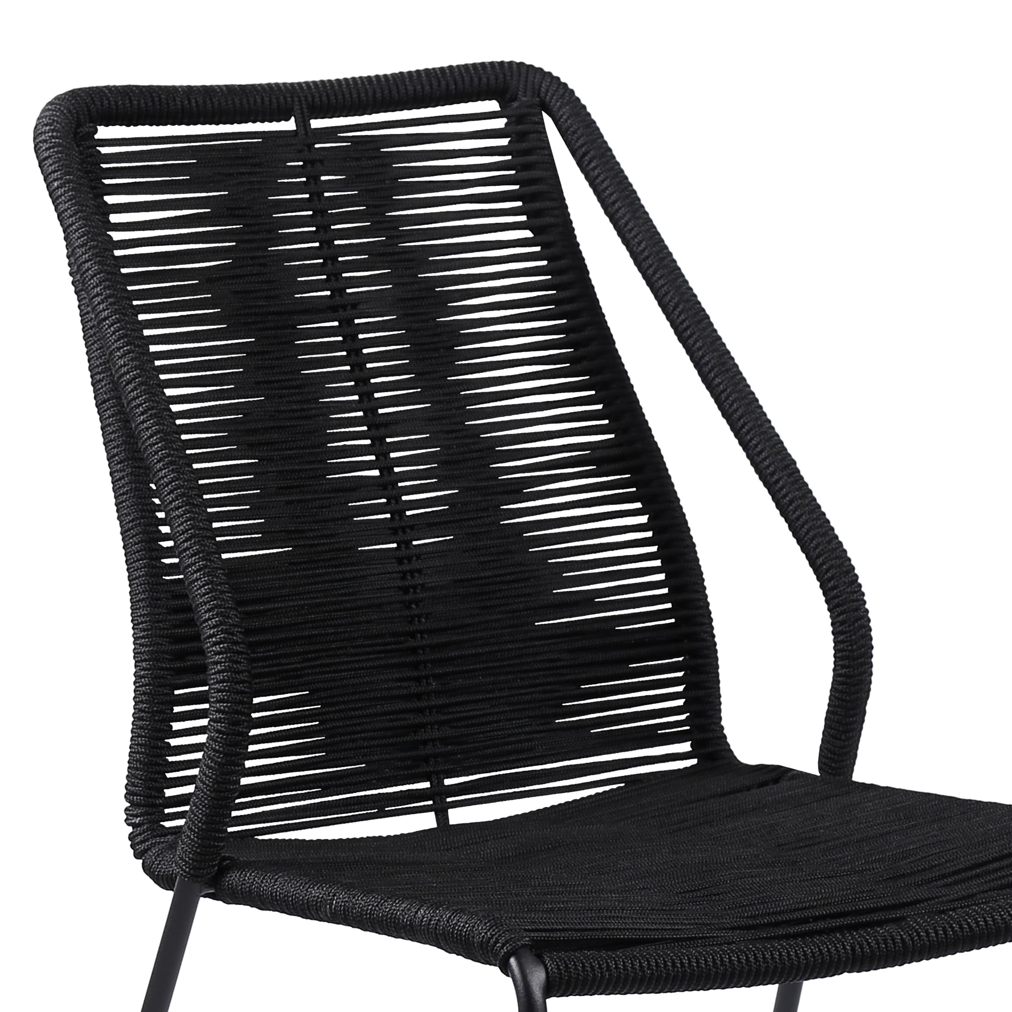 Armen Living Clip Outdoor Dining Chair