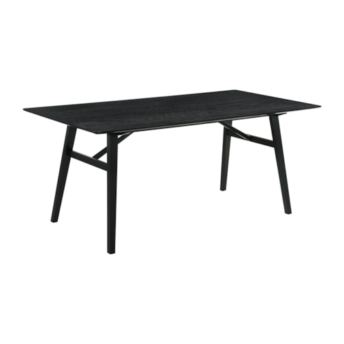 Mid-Century Modern Wood Dining Table