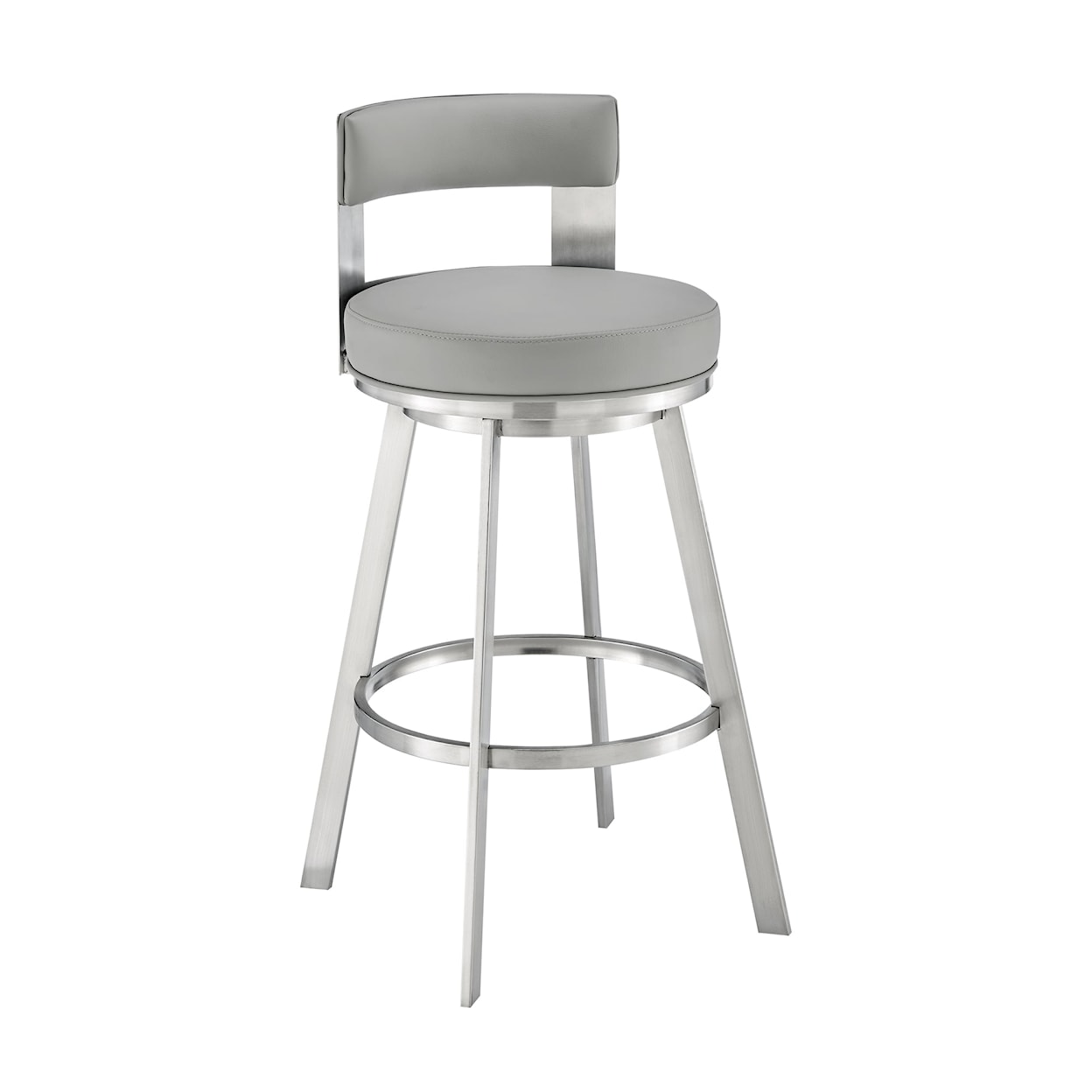 Armen Living Lynof Swivel Bar Stool