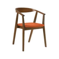Walnut/Orange