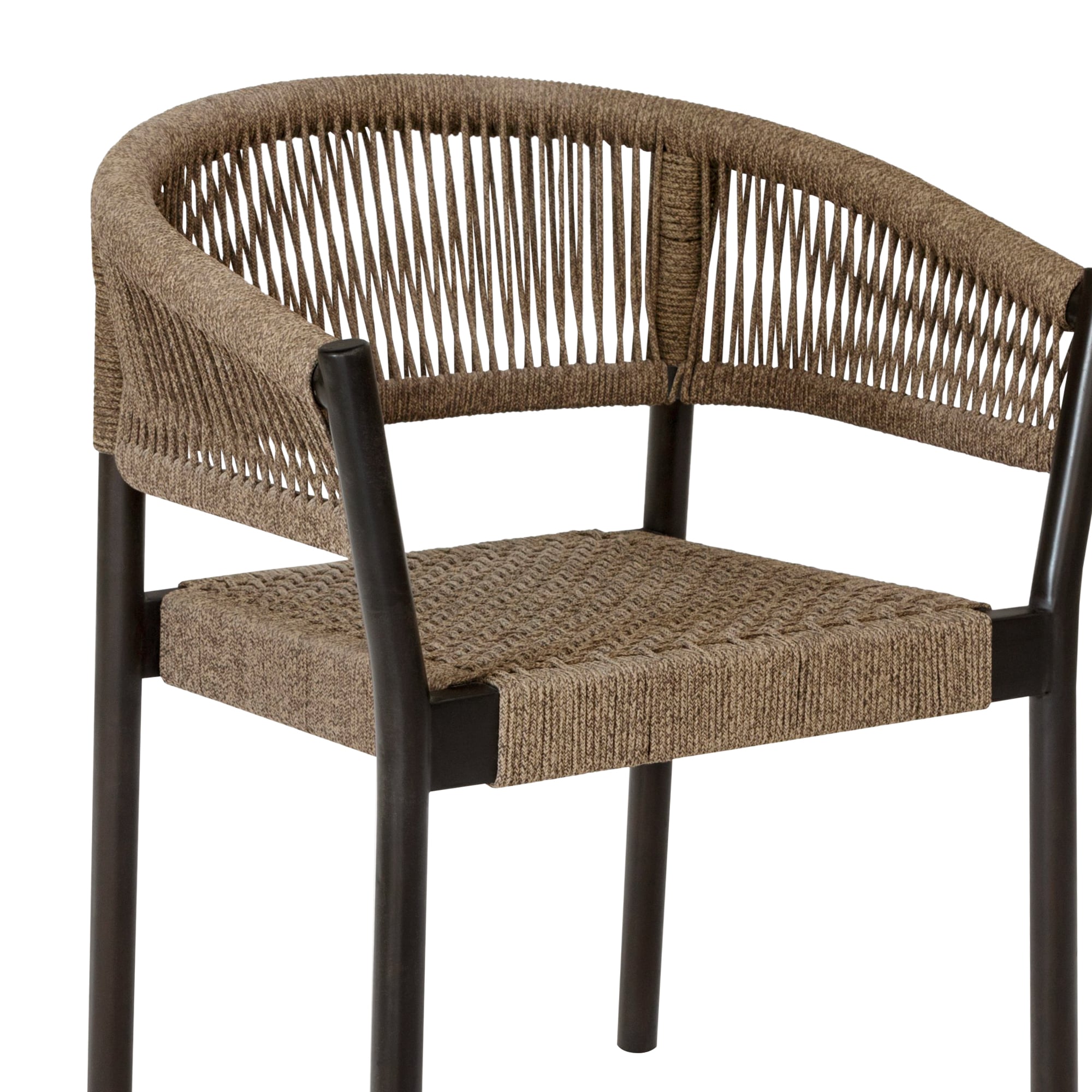 Armen Living Oasis / Doris 5-Piece Outdoor Dining Set