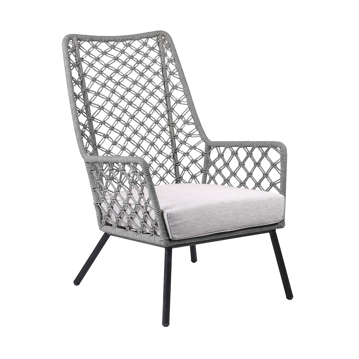 Armen Living Marco Outdoor Lounge Chair