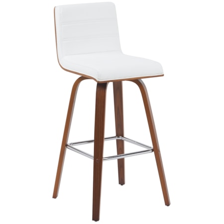 Upholstered Swivel Barstool