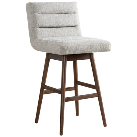 Upholstered Swivel Barstool