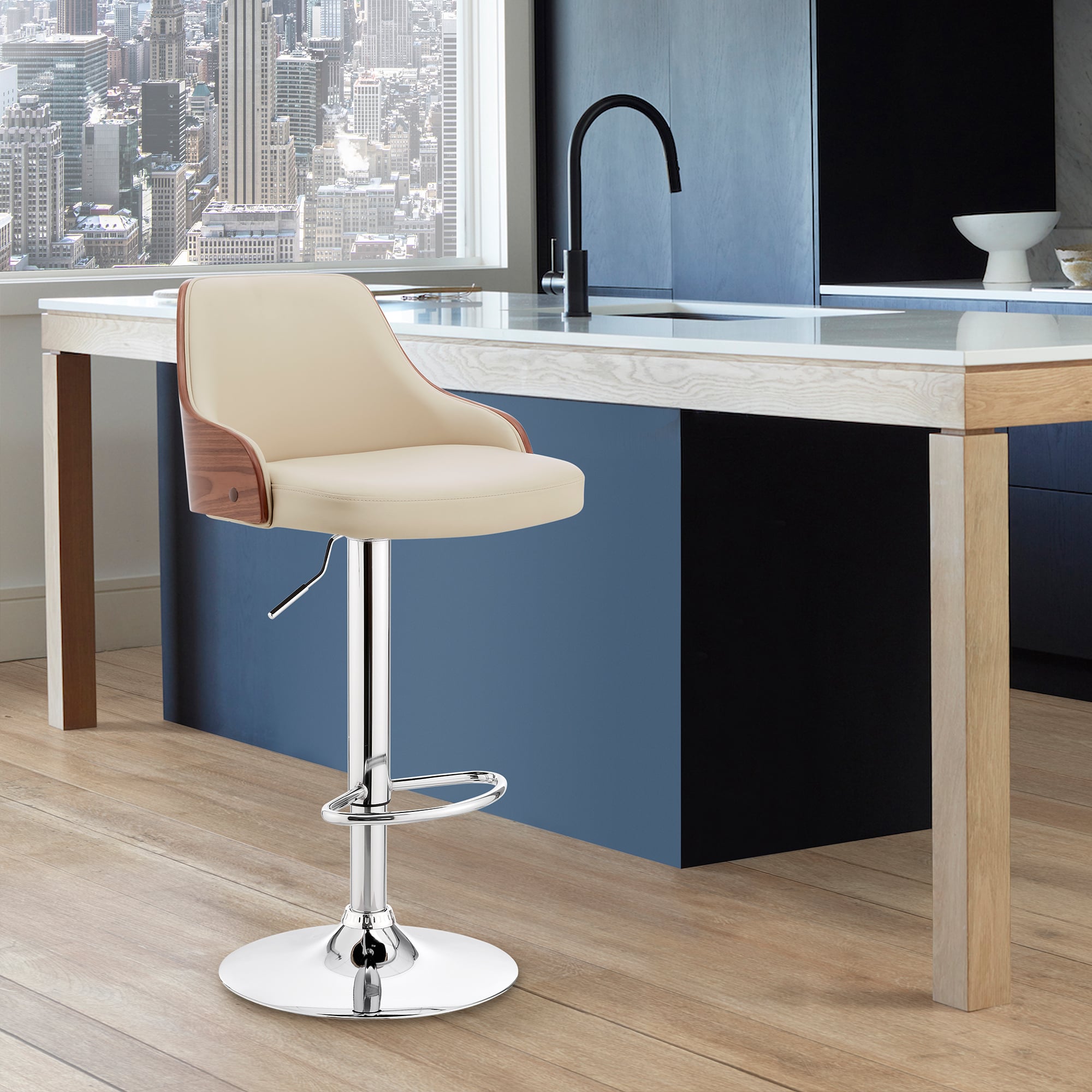 Armen Living Asher Bar Stool