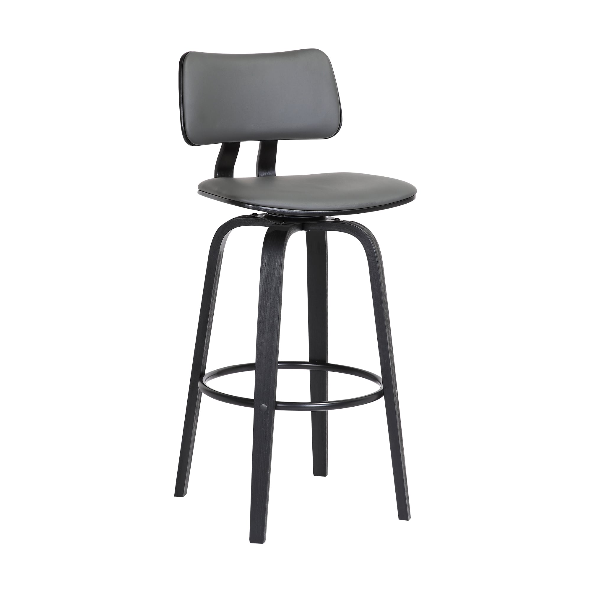 Armen Living Pico Swivel Bar Stool