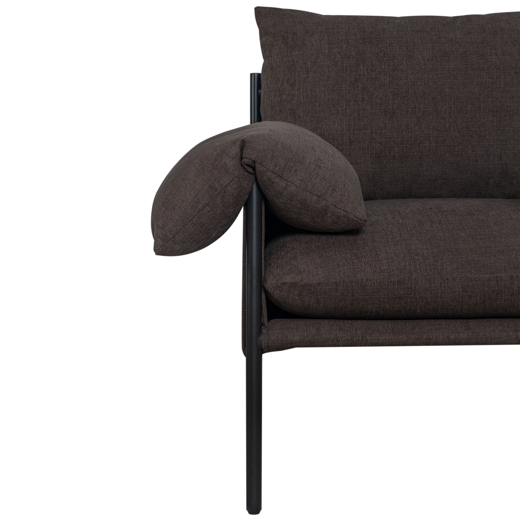 Armen Living Bloom Pillow-Arm Accent Chair