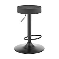 Contemporary Adjustable Height Bar Stool