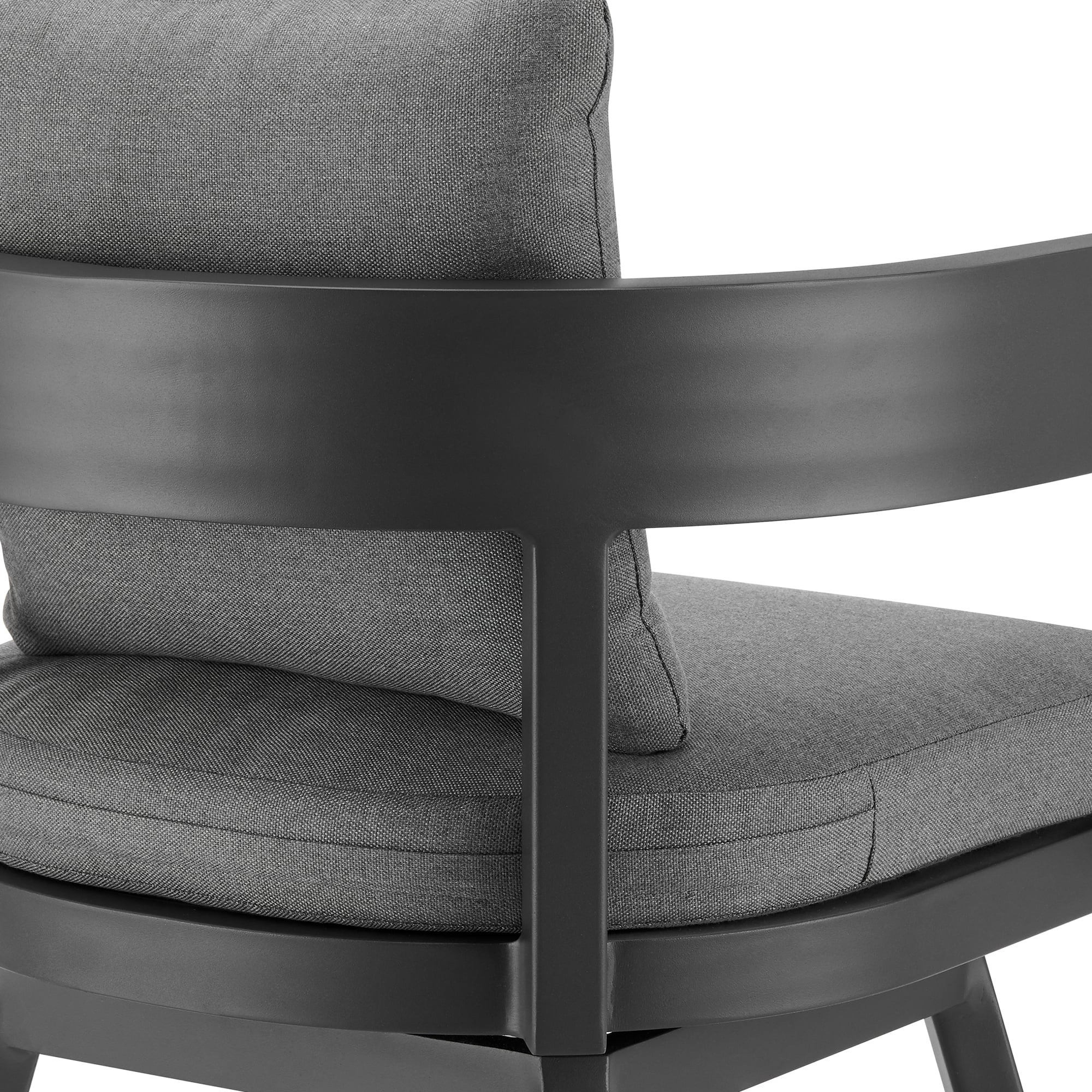 Armen Living Menorca Outdoor Swivel Barstool
