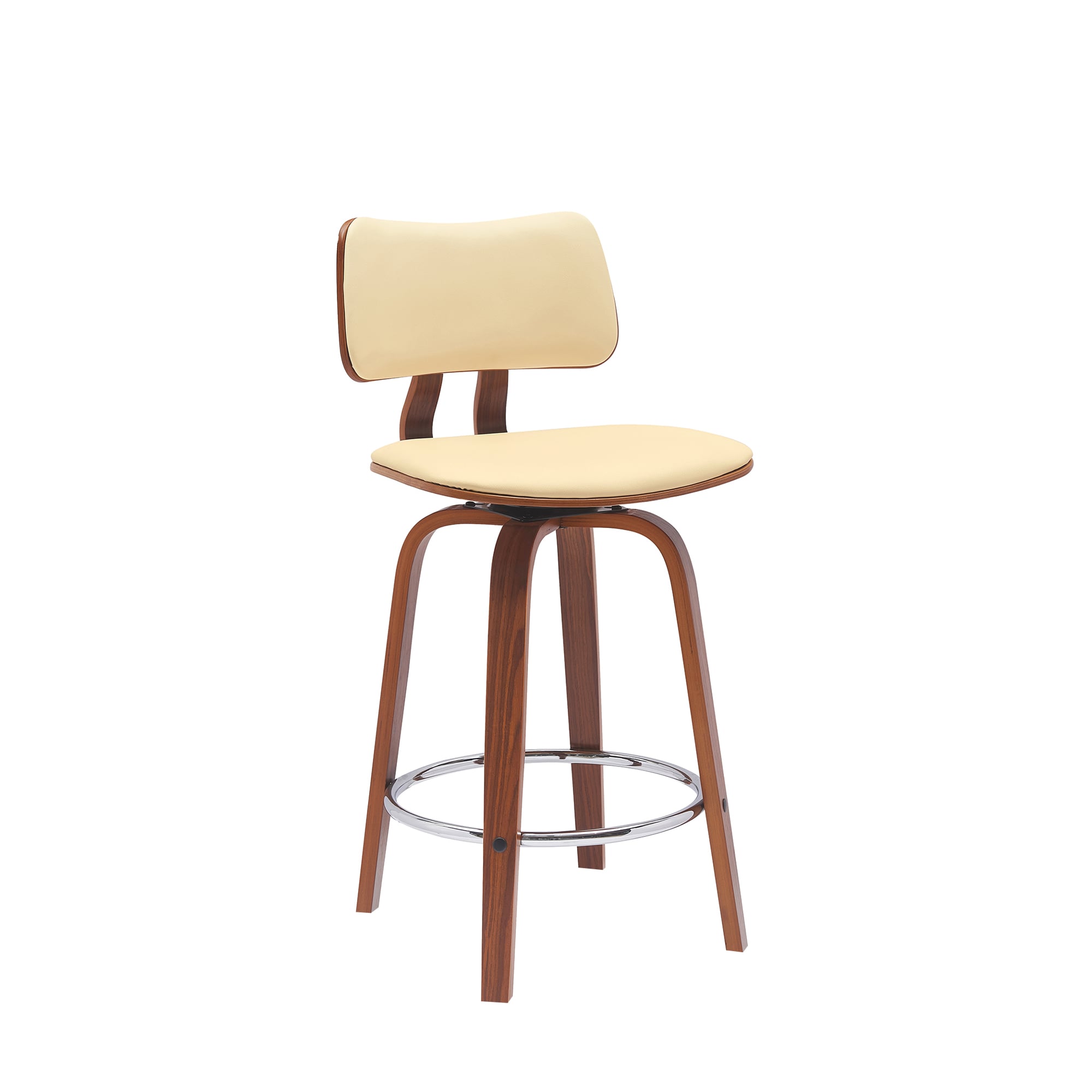 Armen Living Pico Counter-Height Swivel Stool