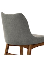 Armen Living Azalea Set of 2 Contemporary Upholstered Side Chairs