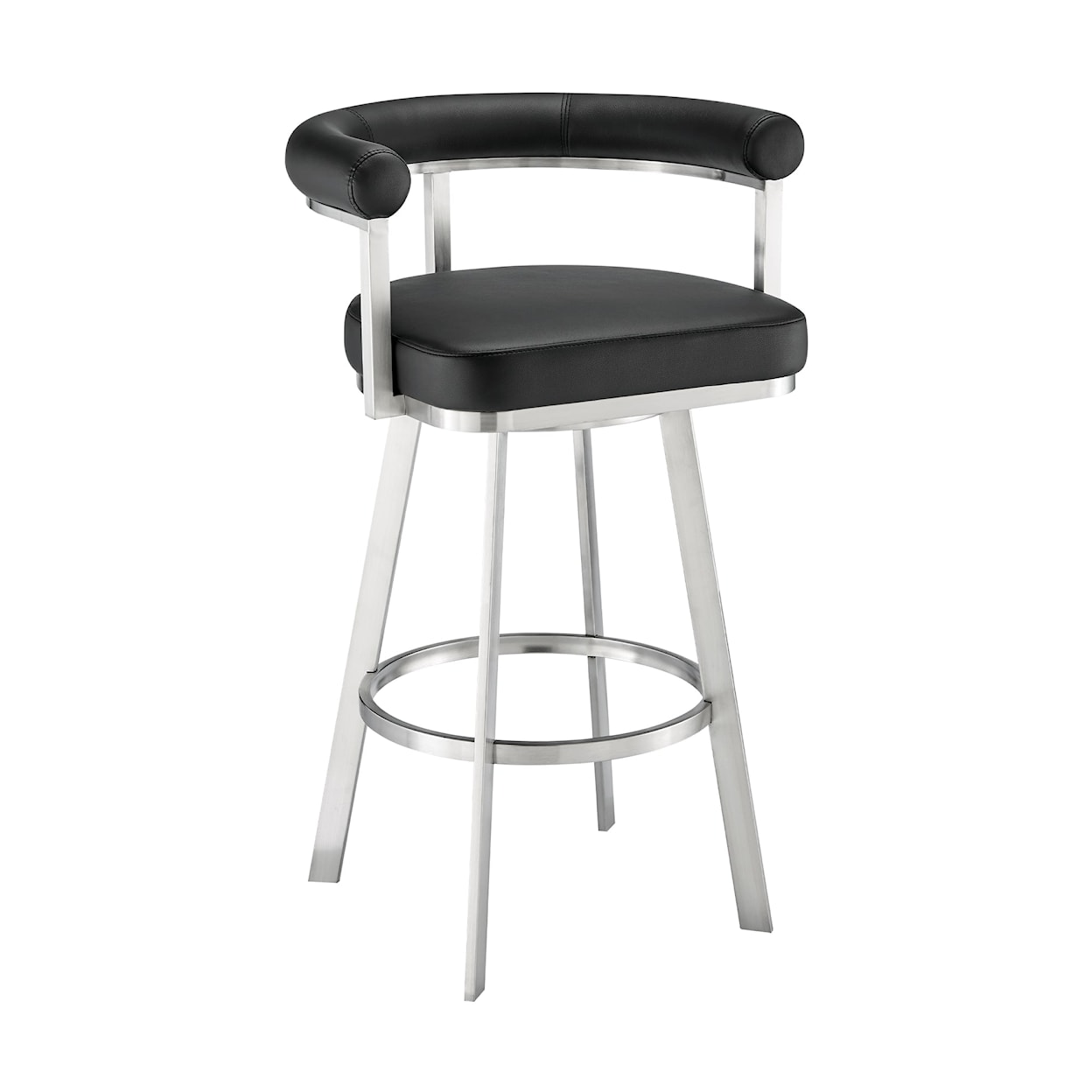 Armen Living Magnolia Swivel Counter-Height Stool