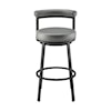 Armen Living Neura Swivel Counter-Height Stool