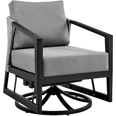 Outdoor Patio Swivel Lounge Chair