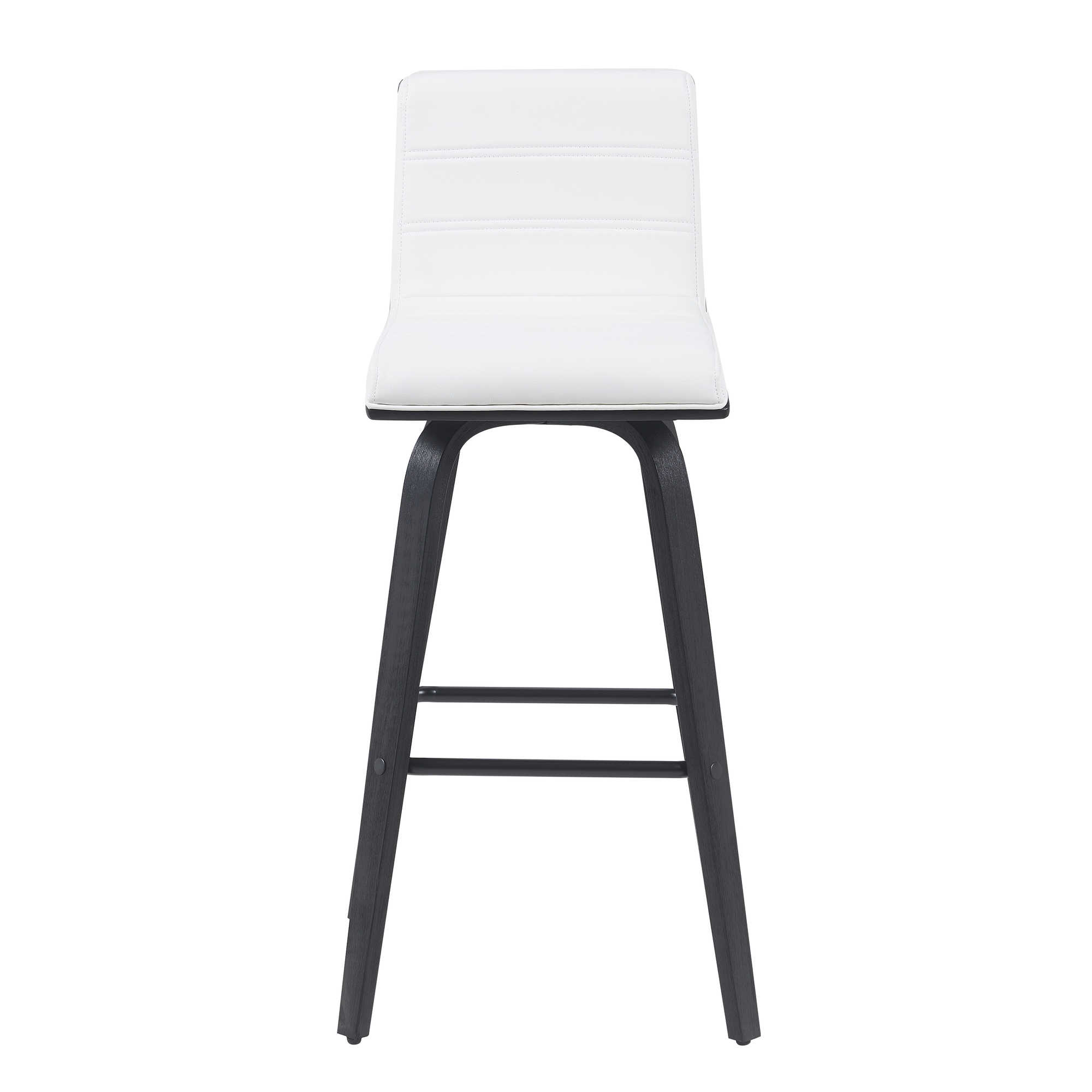 Armen Living Vienna Upholstered Swivel Barstool
