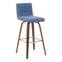 Walnut/Blue