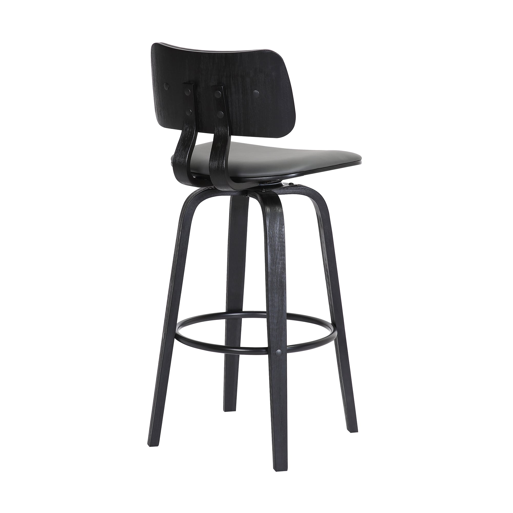Armen Living Pico Swivel Bar Stool