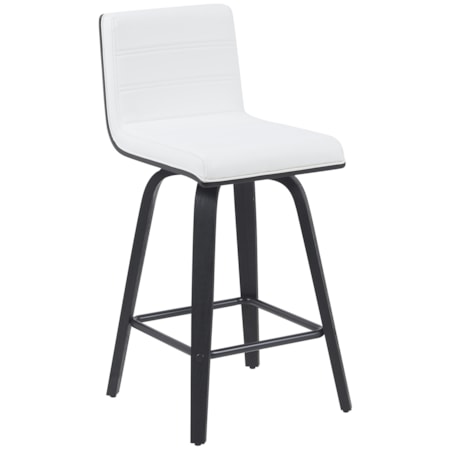 Upholstered Swivel Counter Stool