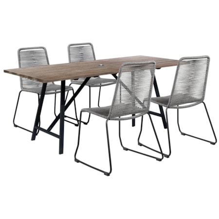 5-Piece Outdoor Dining Set