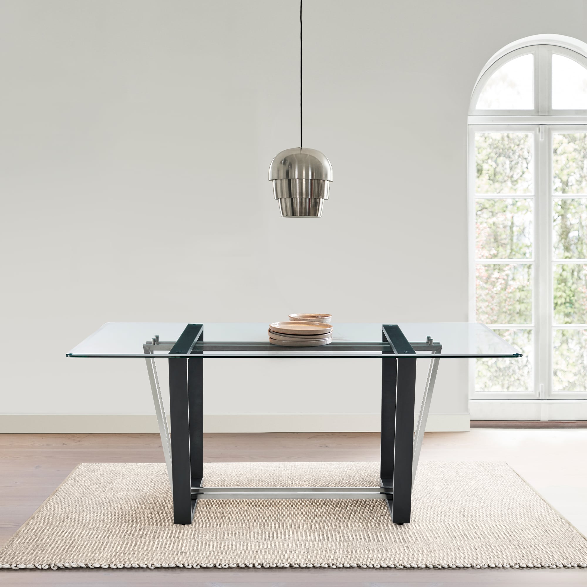 Armen Living Kai Rectangular Dining Table