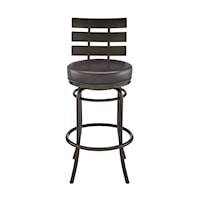 Contemporary Swivel Bar Stool