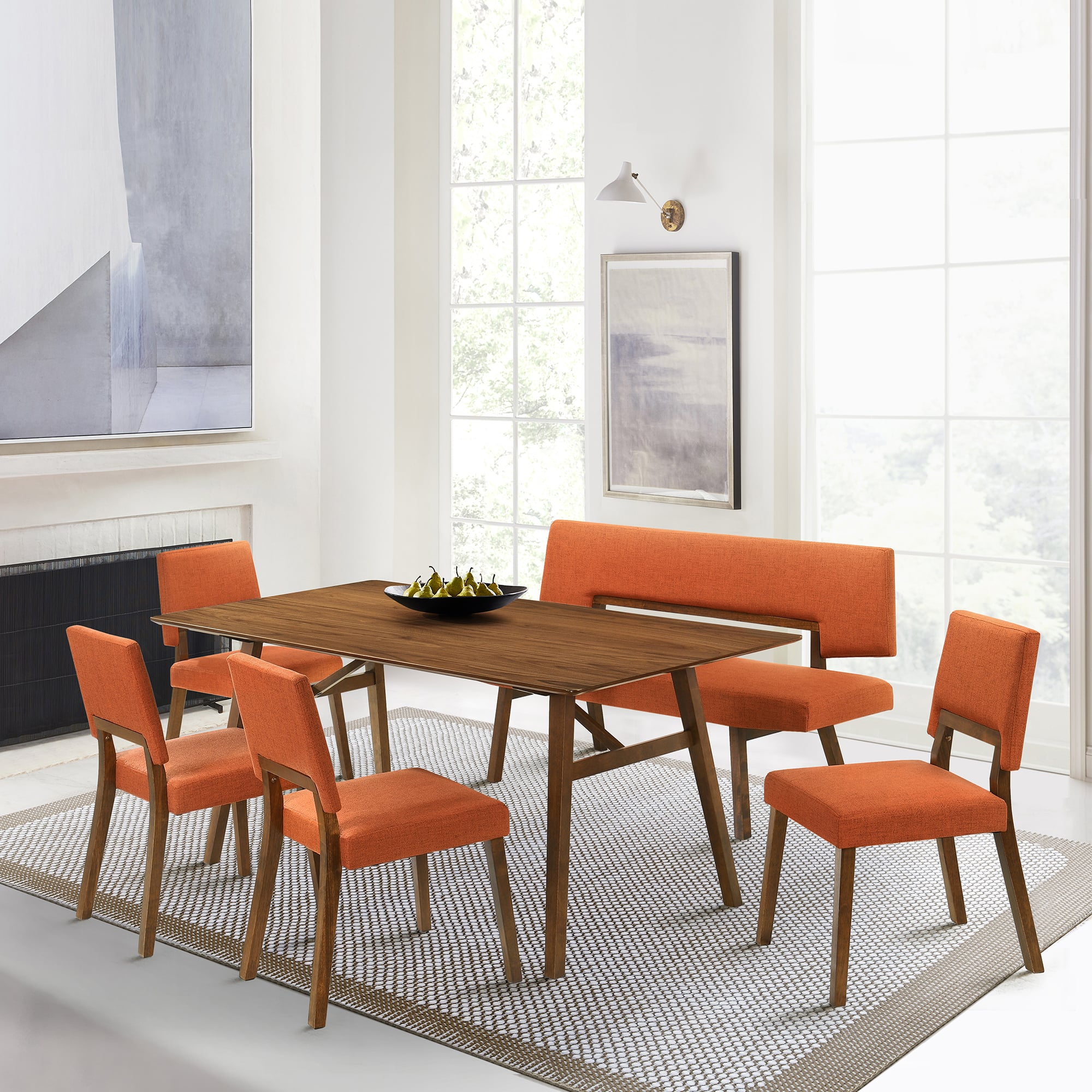 Armen Living Channell Dining Chair