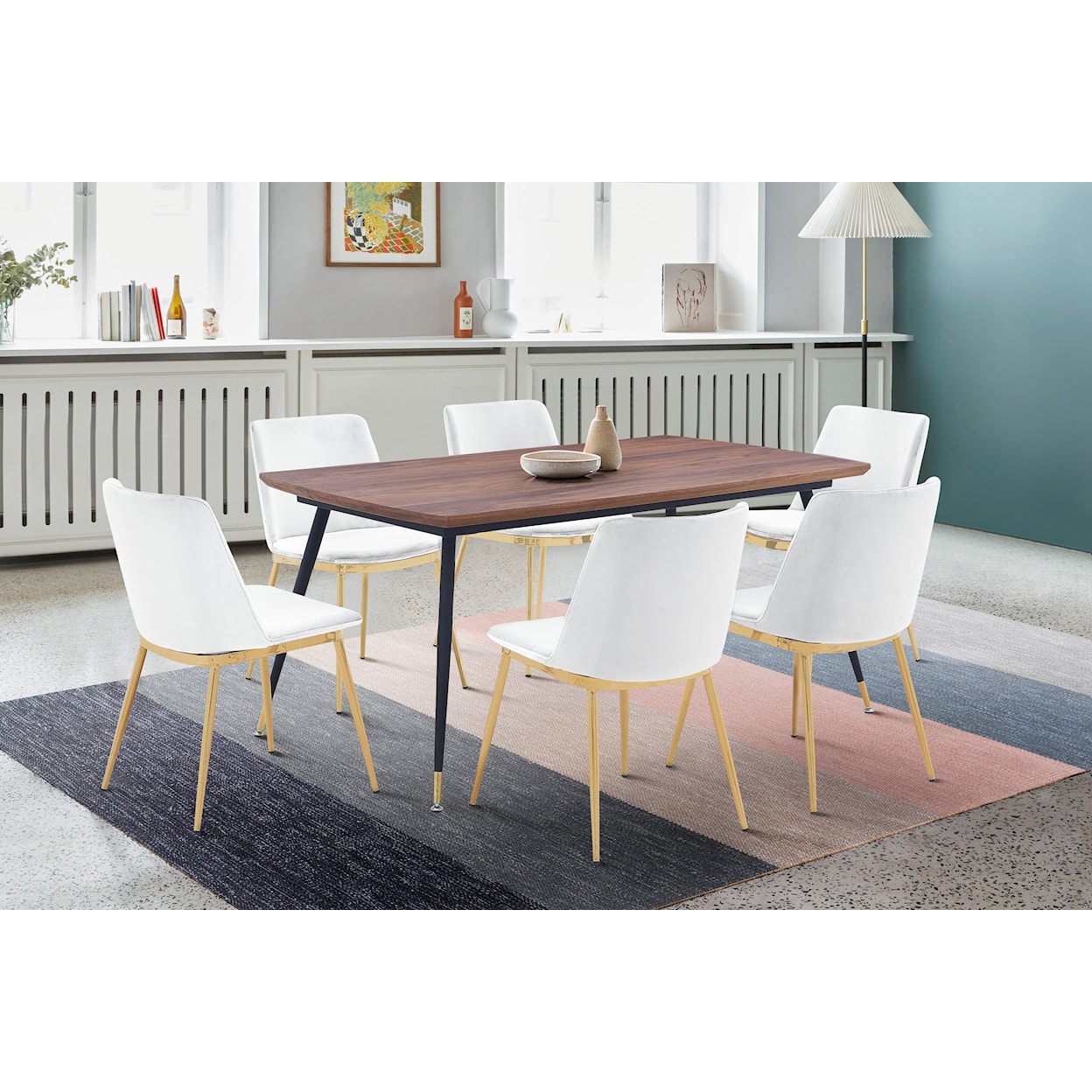 Armen Living Messina Dining Set