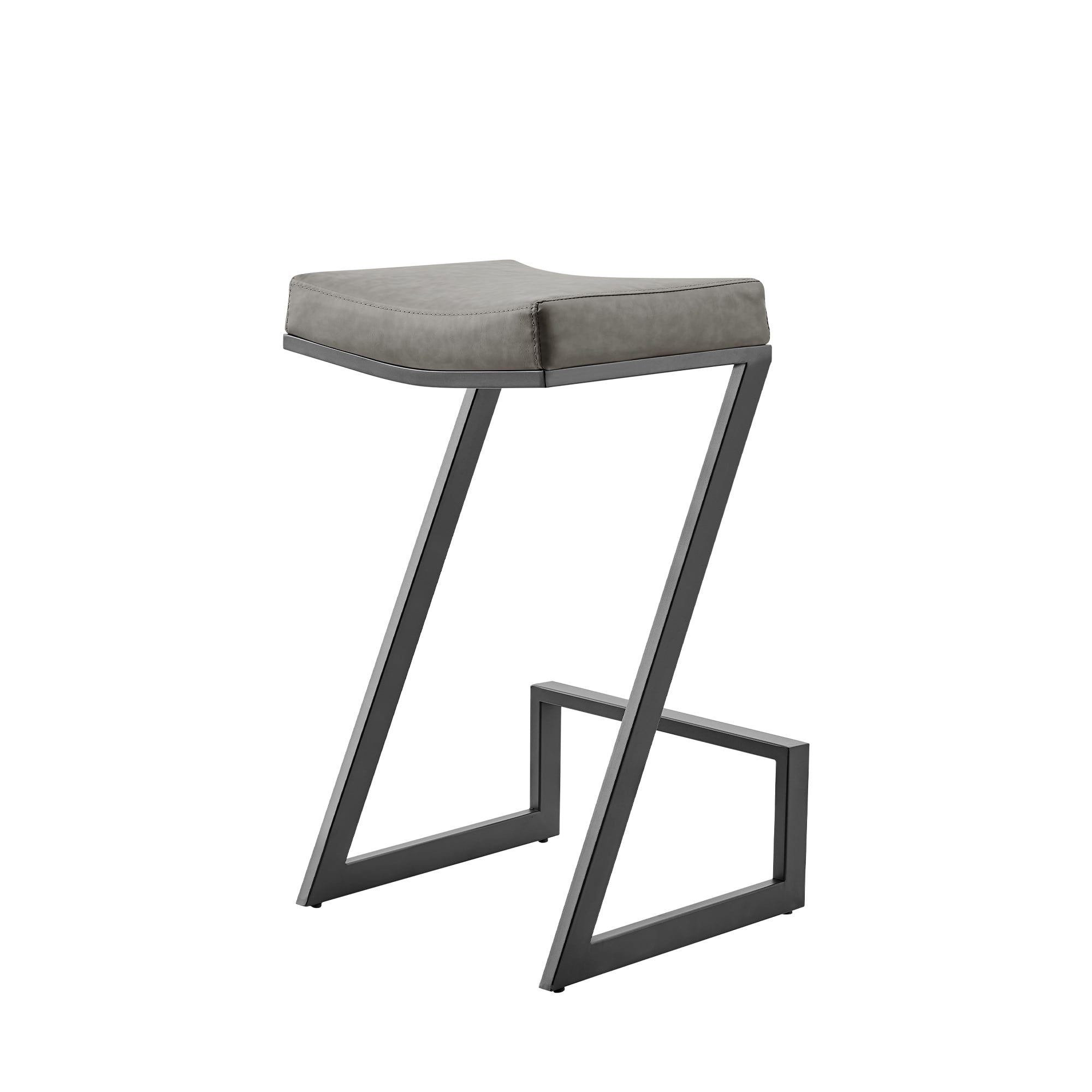 Armen Living Atlantis 30" Backless Barstool