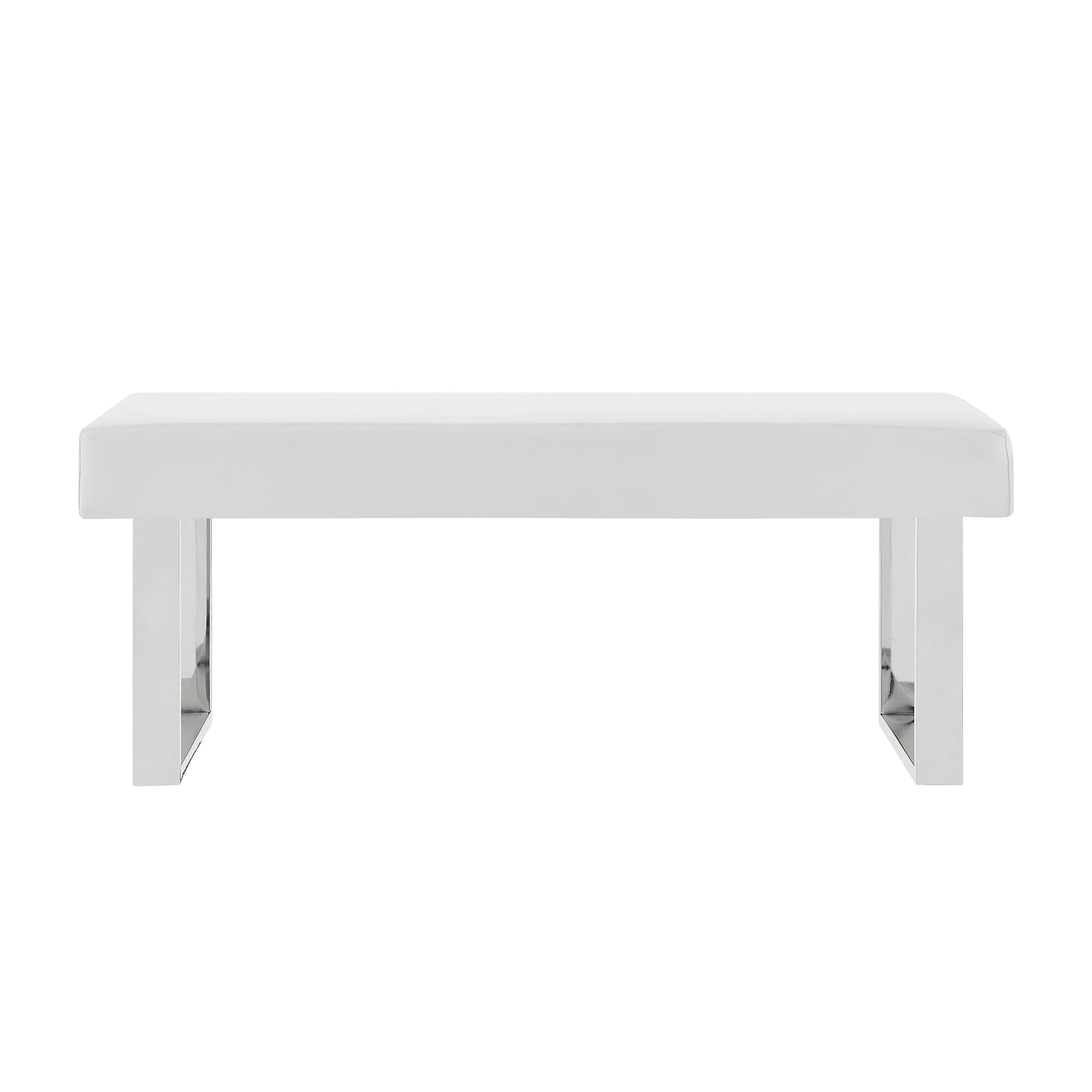 Armen Living Amanda 3-Piece Bench Dining Set