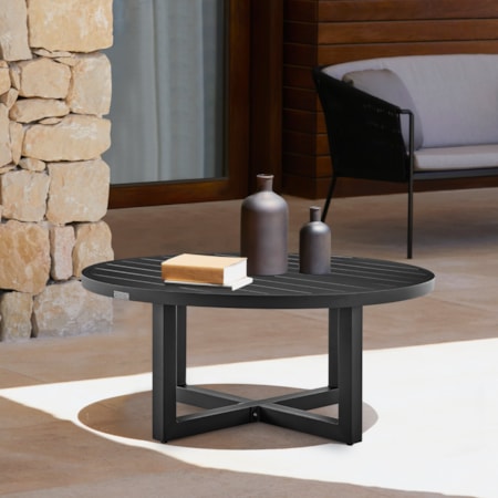 42&quot; Round Outdoor Coffee Table