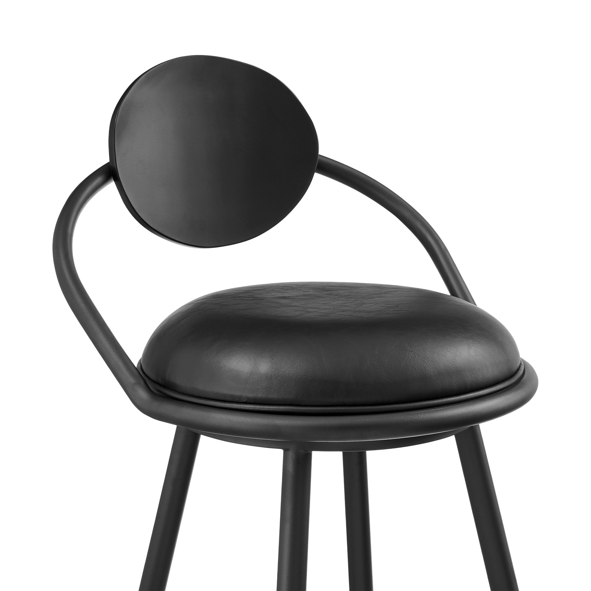 Armen Living Carnation Swivel Counter Stool