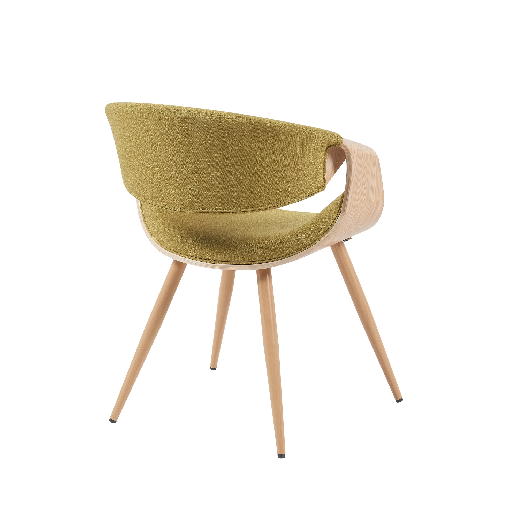 Armen Living Butterfly Upholstered Dining Chair