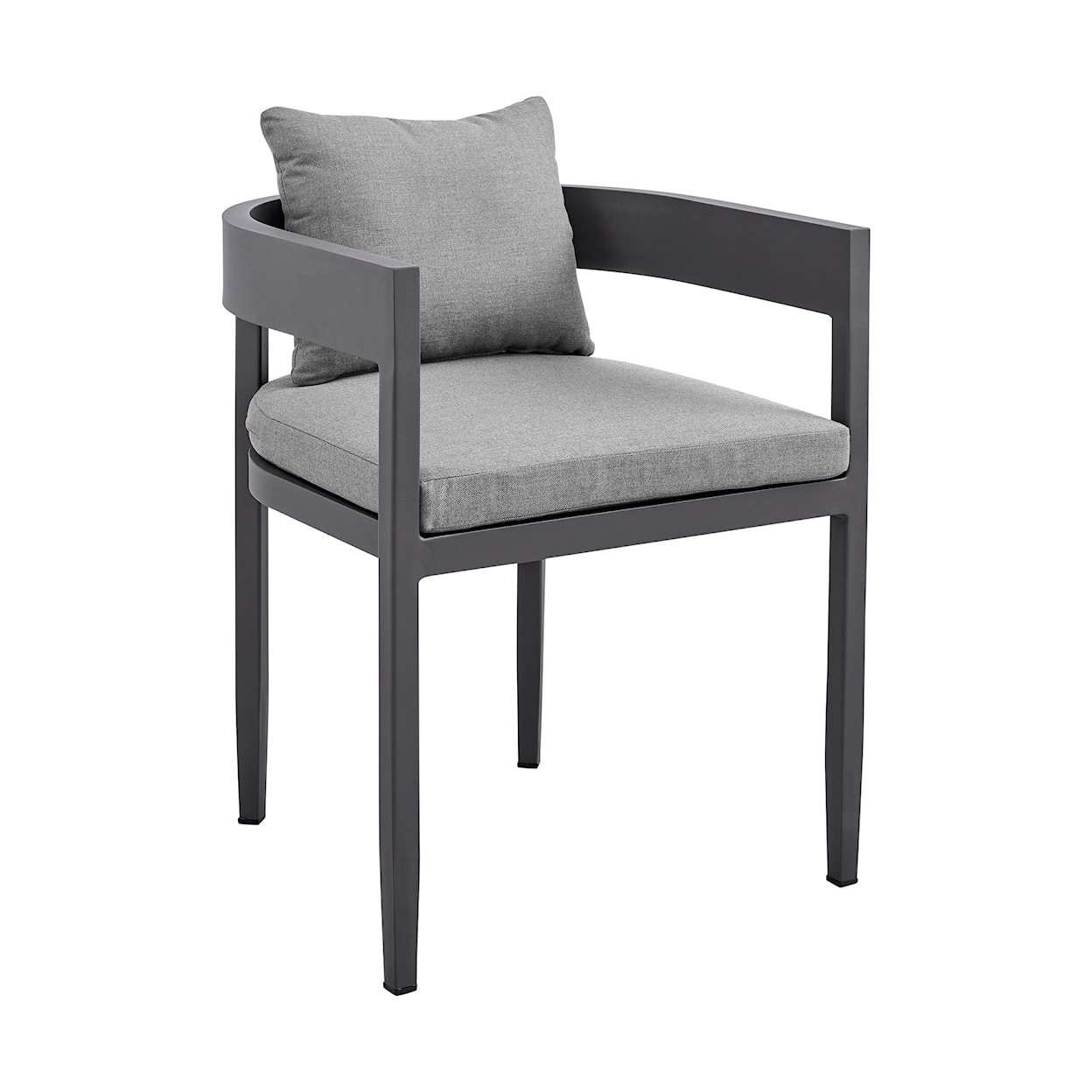 Armen Living Argiope Set of 2 Outdoor Dining Chairs