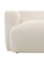Armen Living Sierra Contemporary 3-pc. Fully-Upholstered Living Room Set with Rounded Track Arms