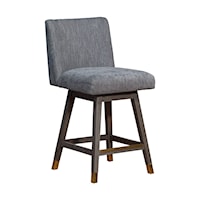 Contemporary Swivel Counter Stool