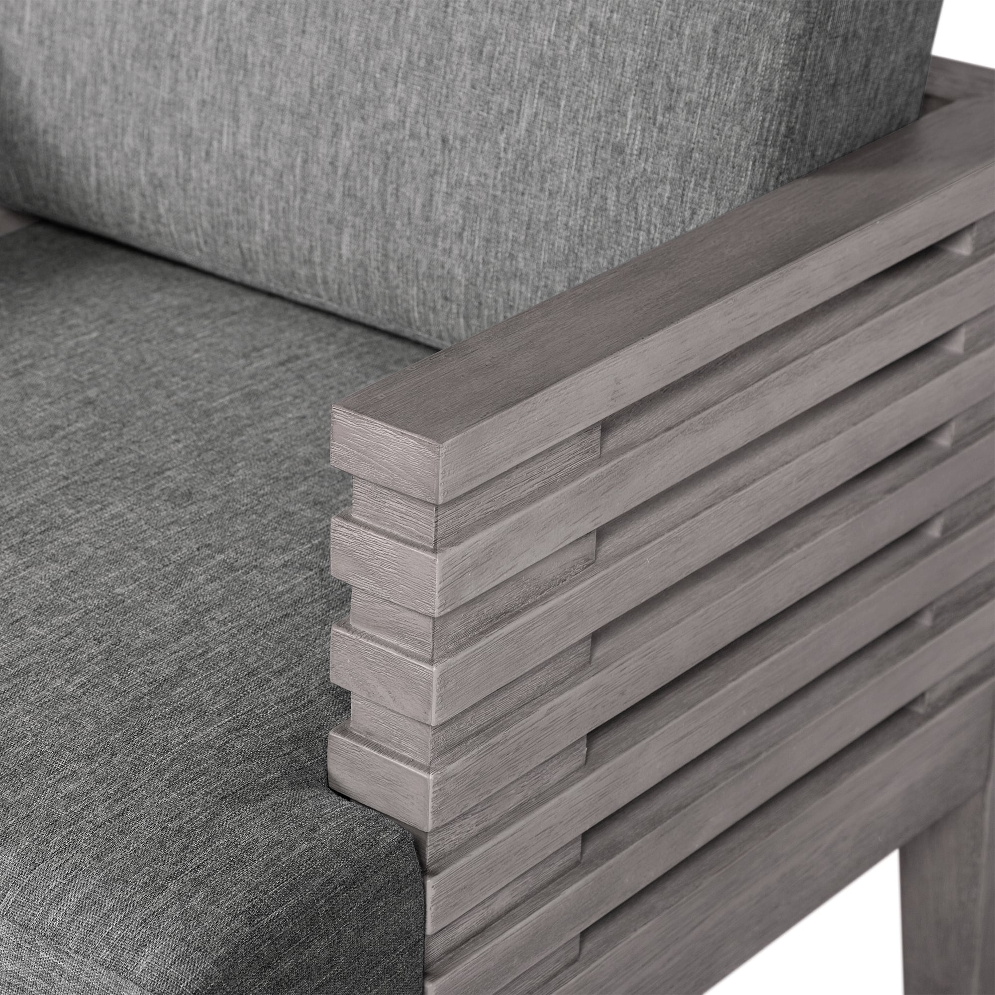 Armen Living Vivid Outdoor 5-Piece Dining Set