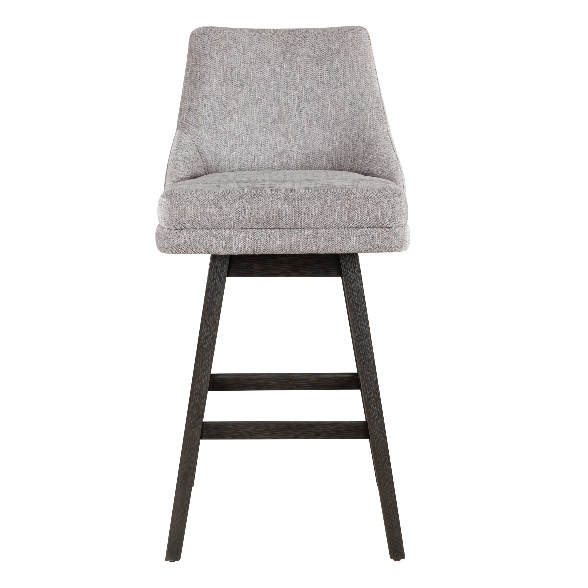 Armen Living Branson Upholstered Swivel Barstool