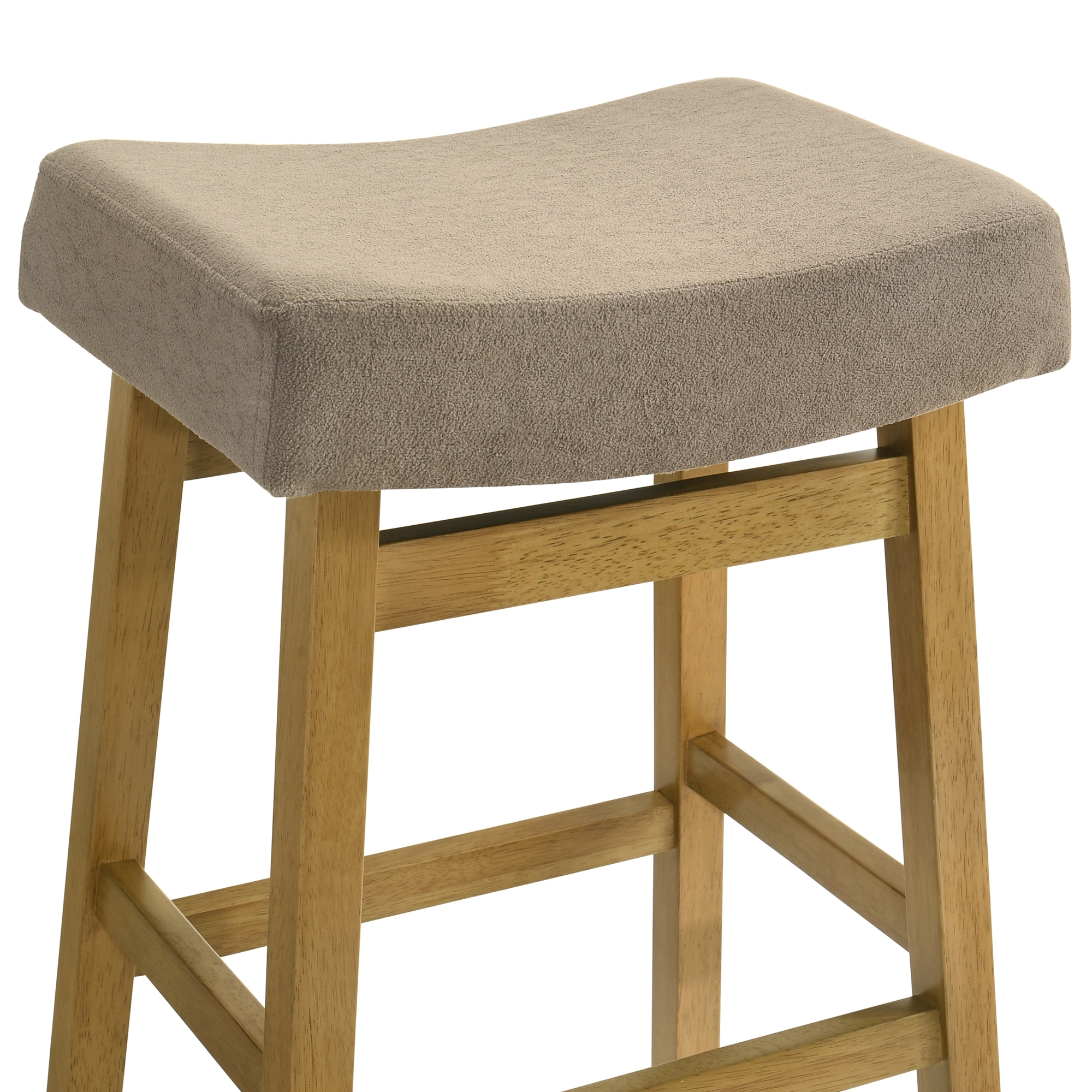 Upholstered Backless Barstool