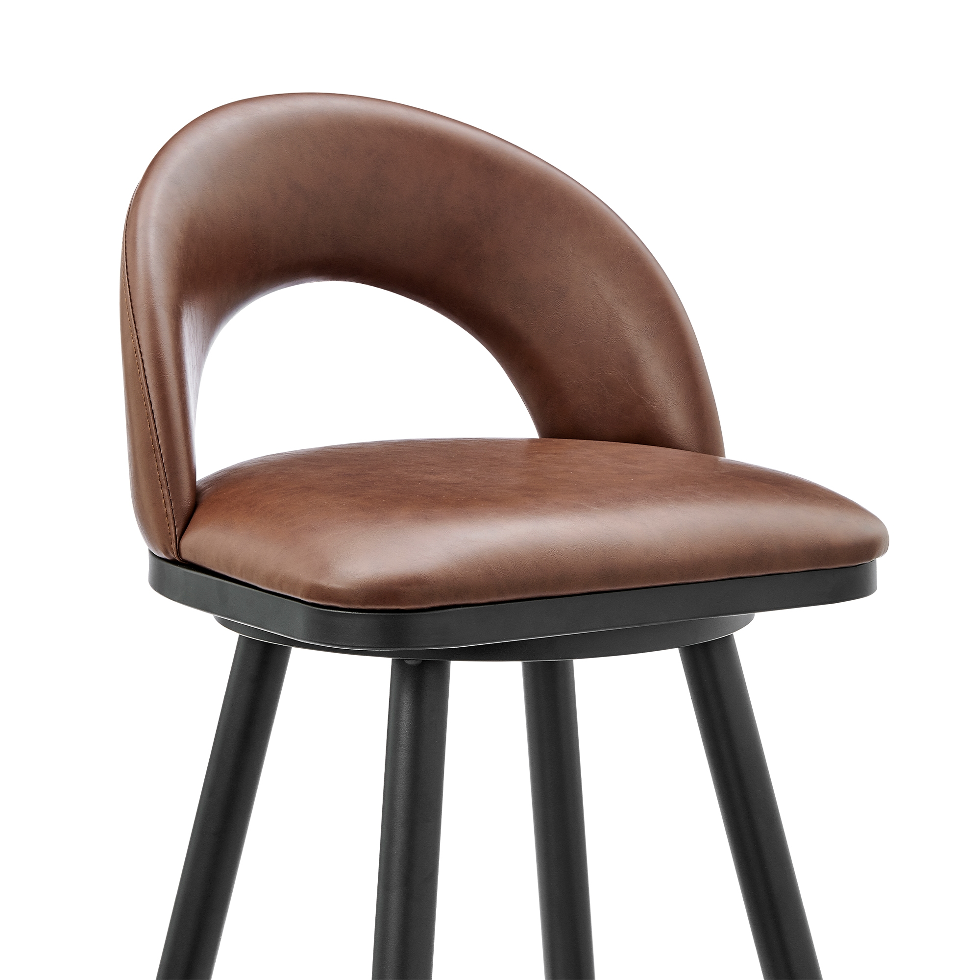 Armen Living Charlotte Swivel Counter Stool