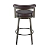 Armen Living Neura Swivel Counter-Height Stool