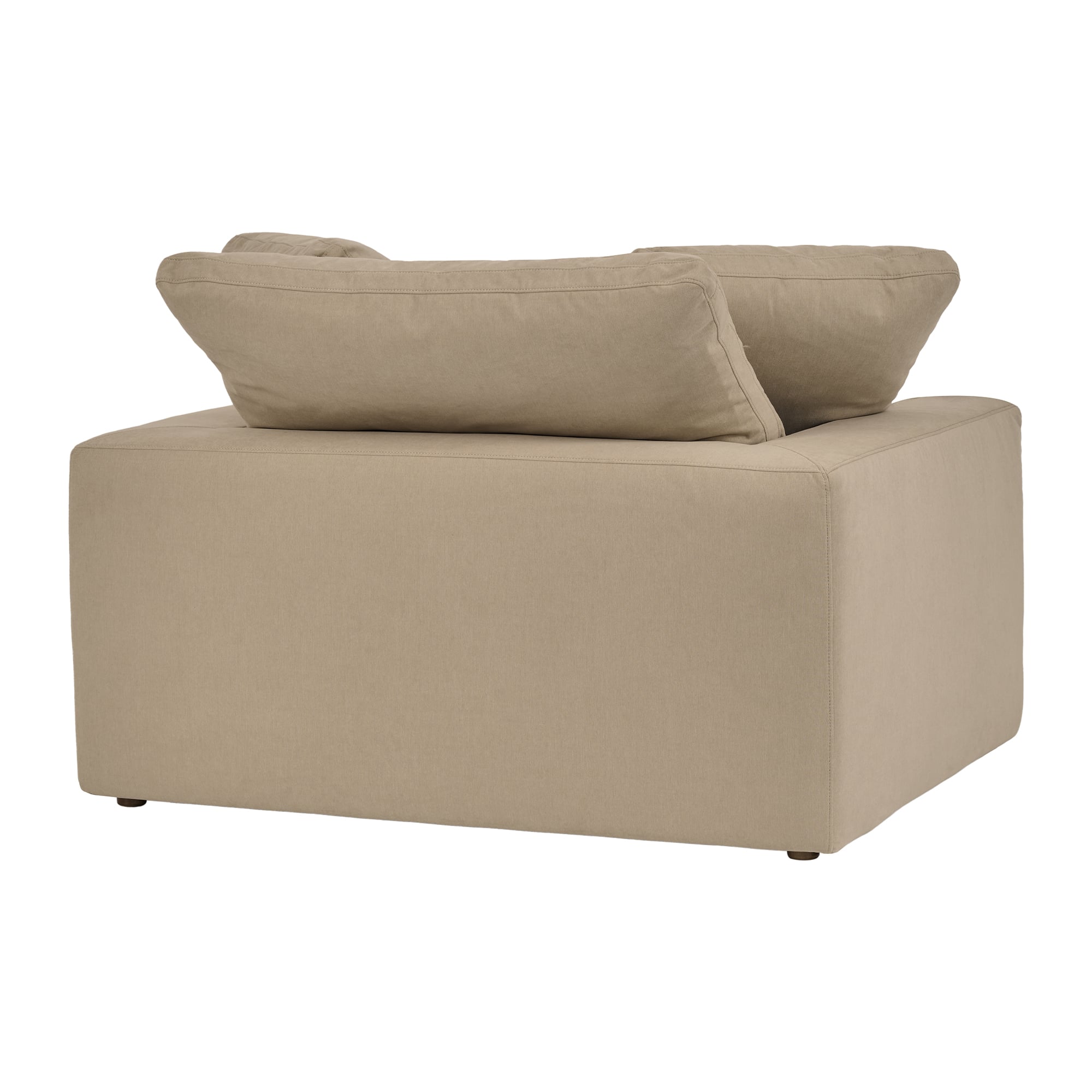 Armen Living Liberty Brown Chair and a Half